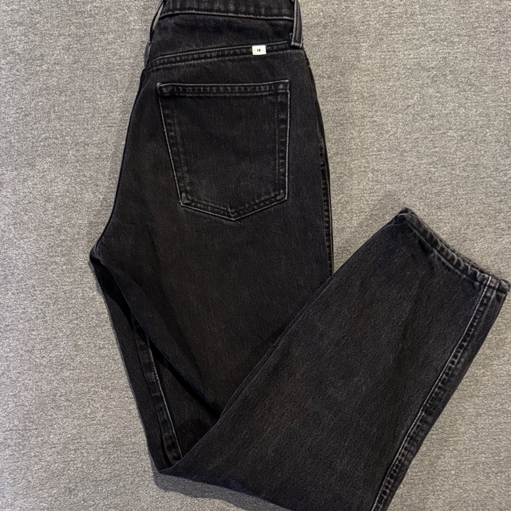 Sunday Best Black Ankle & Cropped Jeans